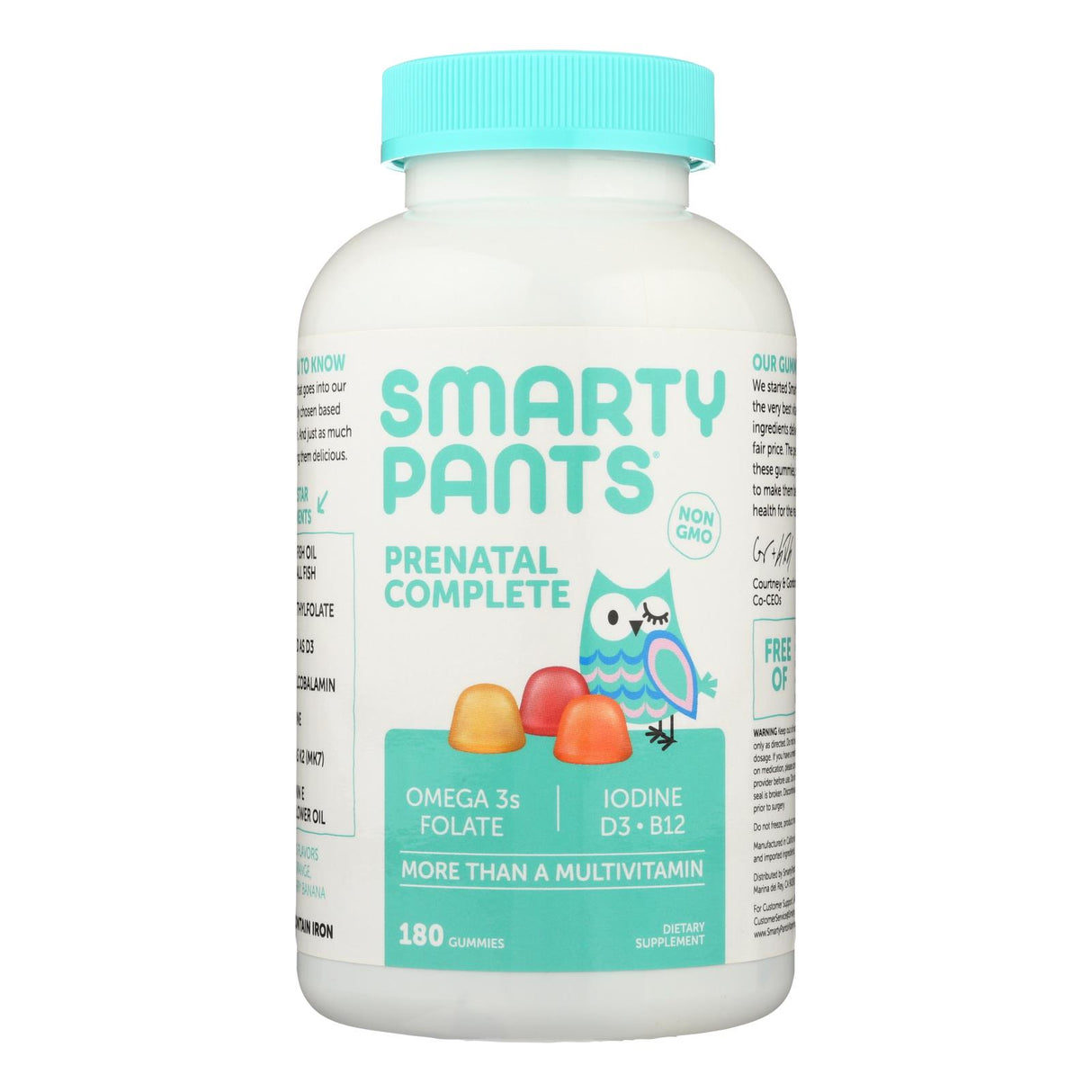 Smartypants Prenatal Complete Gummy Vitamins | 120 Count - Cozy Farm