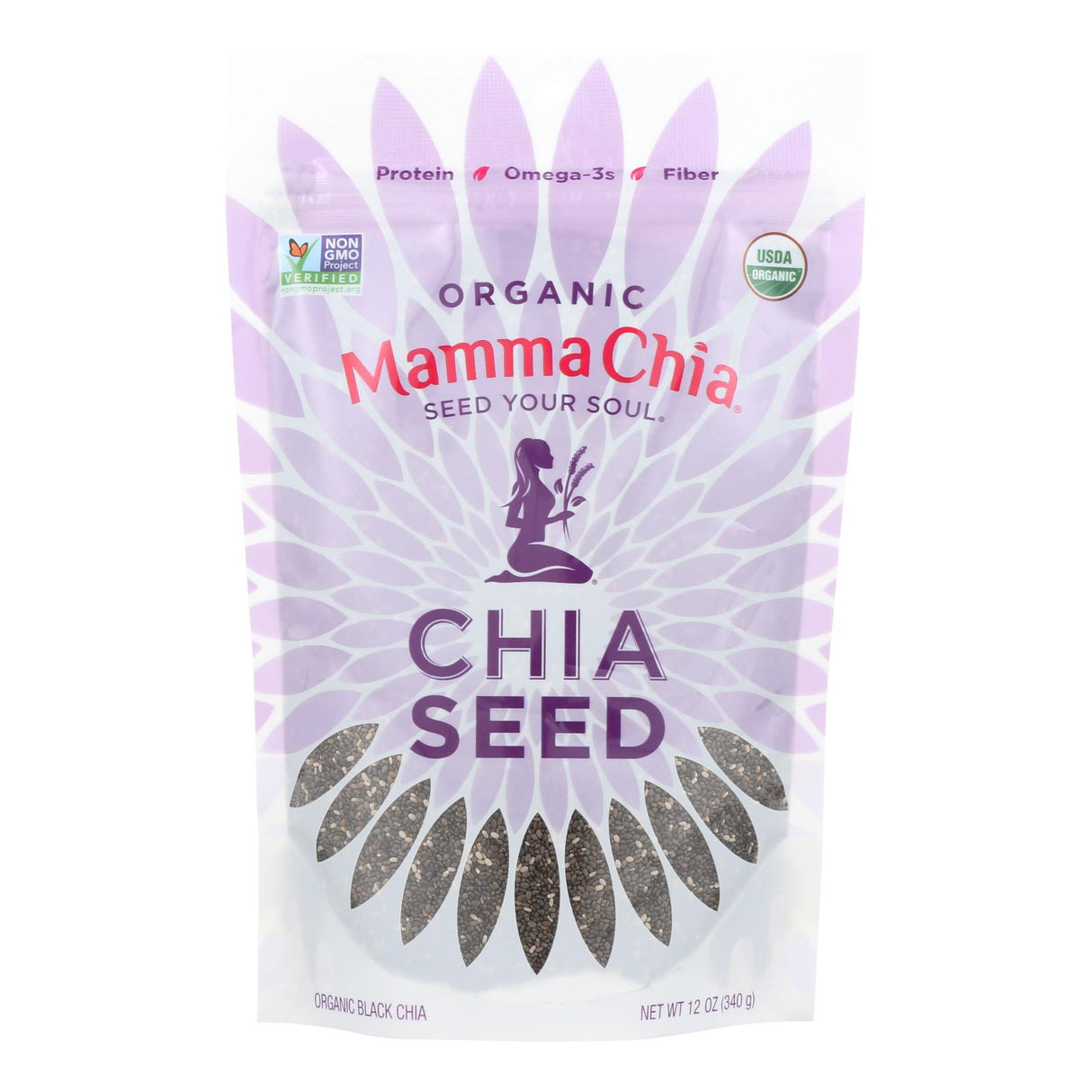 Mamma Chia Organic Black Chia Seeds (12 Oz., 4-Pack) - Cozy Farm
