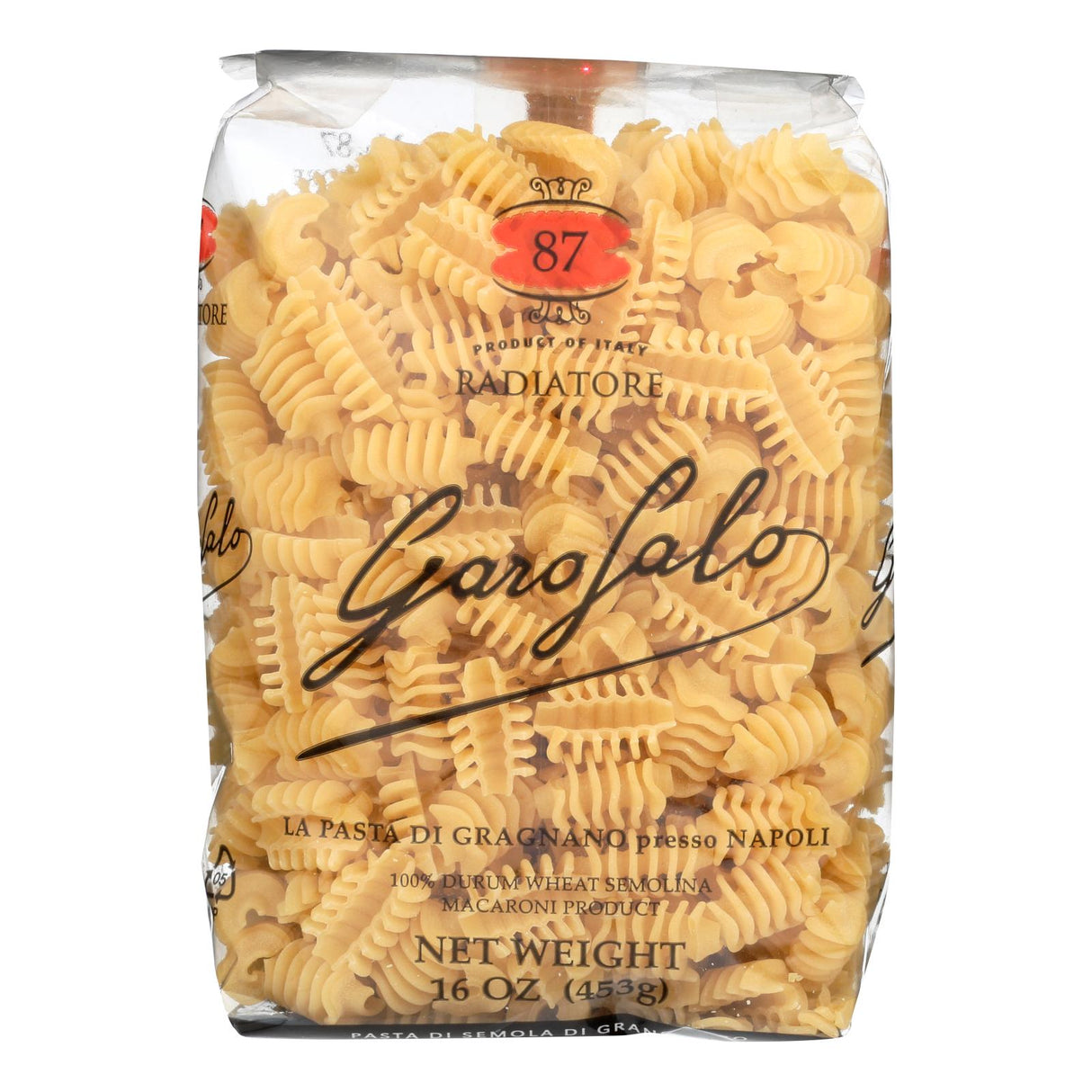 Garofalo Radiatore Pasta, 192 Oz. (Pack of 12) - Cozy Farm