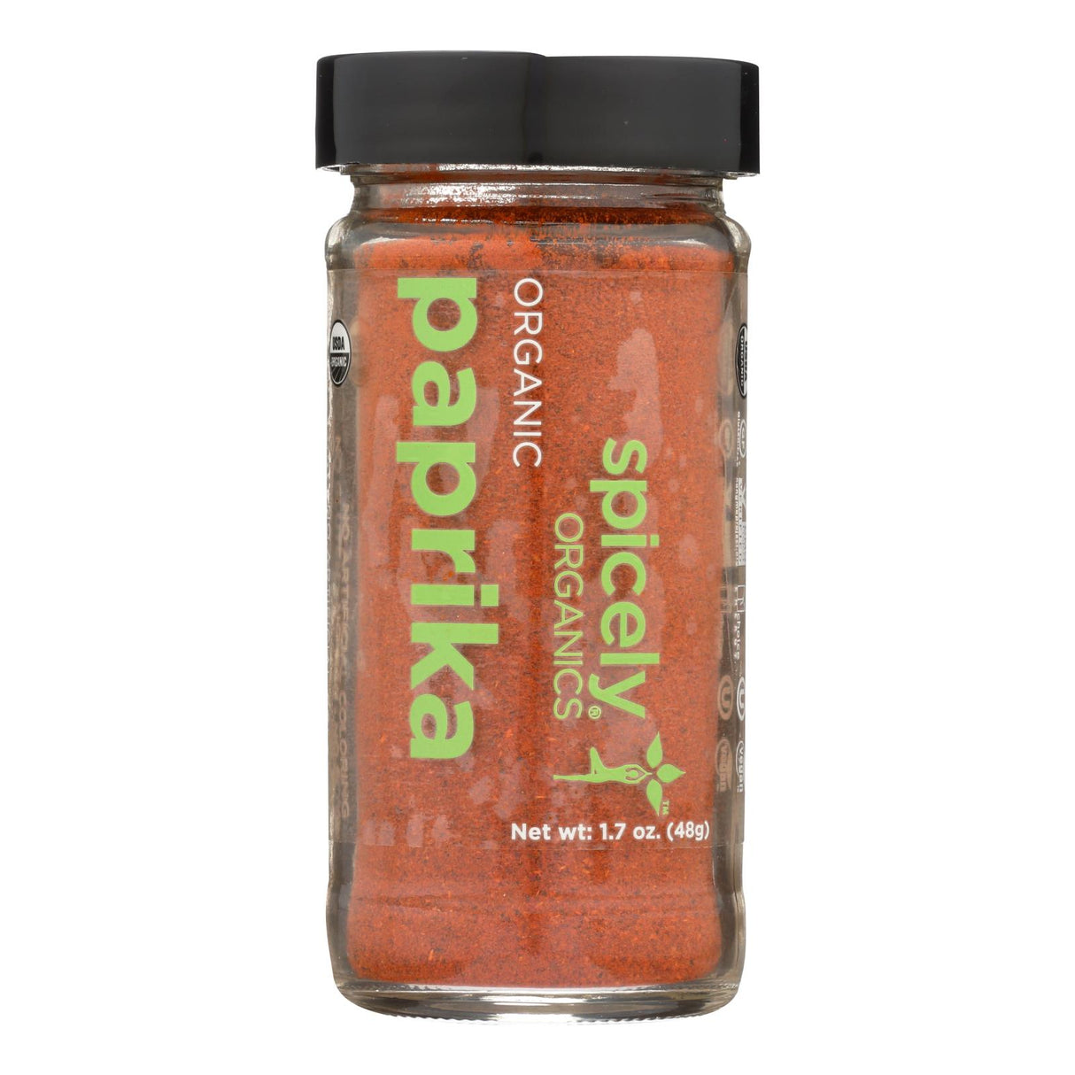 Spicely Organics Paprika Powder, Pure & Natural, 3 x 1.7 oz - Cozy Farm