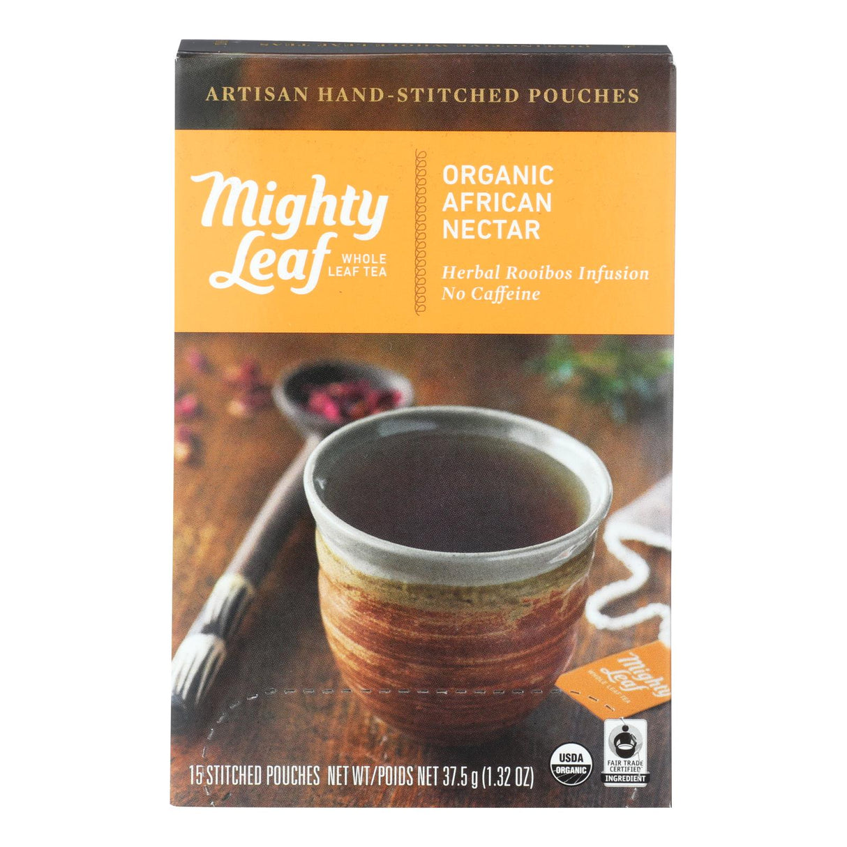 Mighty Leaf Tea African Nectar Tea Bags (Pack of 6 - 15 CT) - Cozy Farm