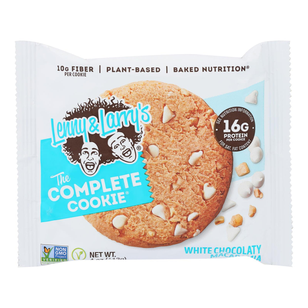 Lenny & Larry's The Complete Cookie - White Chocolate Macadamia - 4 Oz - 12-Pack - Cozy Farm