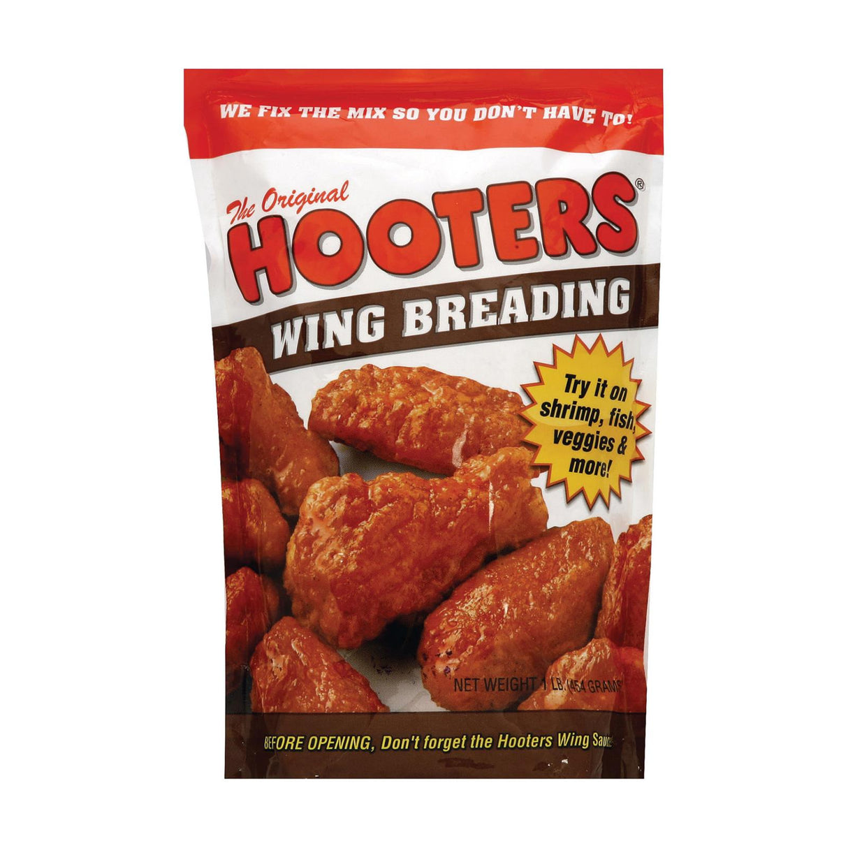 Hooters Mix Breading, 6-Pack (1 lb. Each) - Cozy Farm