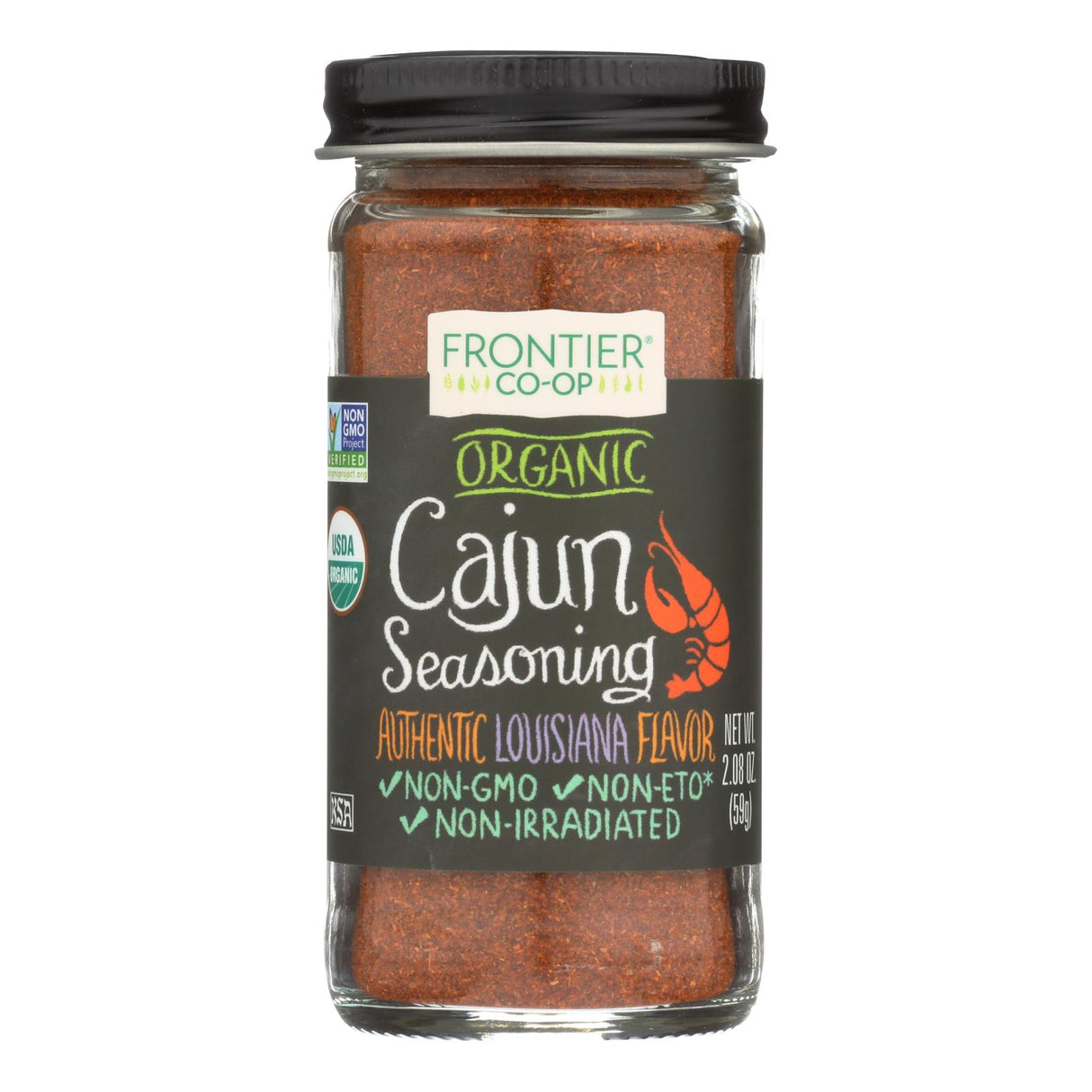 Frontier Herb - Organic Cajun Seasoning Blend (2.08 Oz.) - Cozy Farm