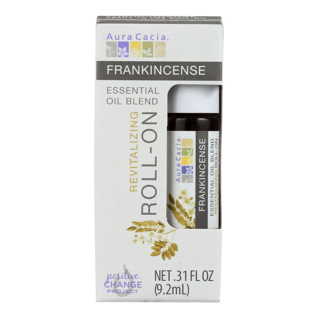 Aura Cacia Frankincense Essential Oil Roll-On (4-Pack) - Cozy Farm