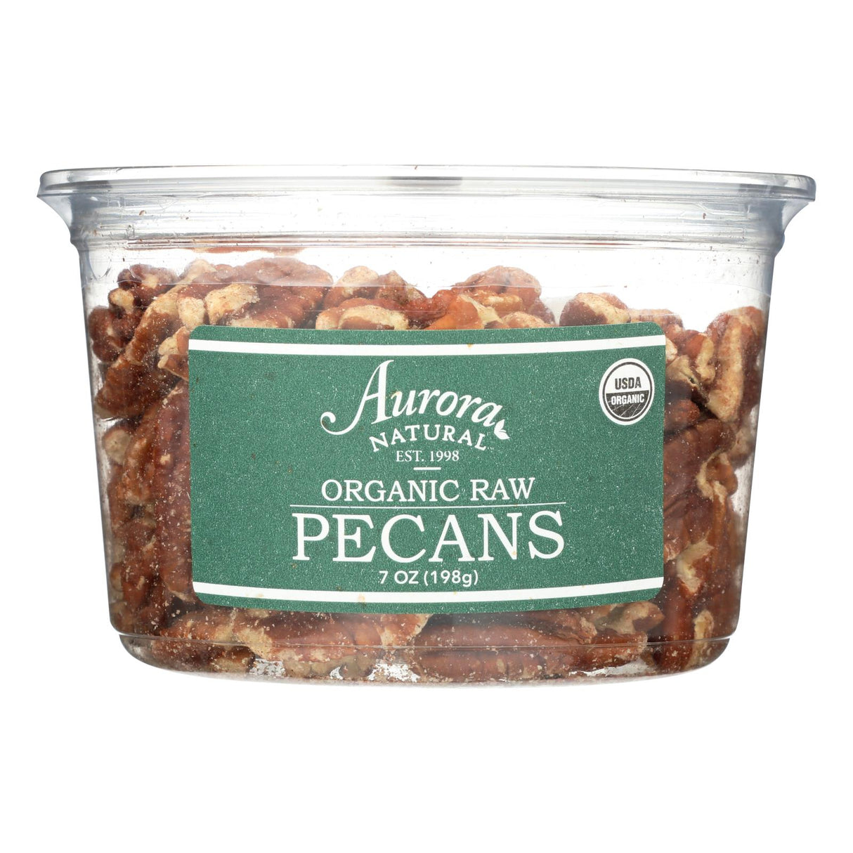 Organic Raw Pecans by Aurora Natural Products - 7 oz. (Pack of 12) - Cozy Farm