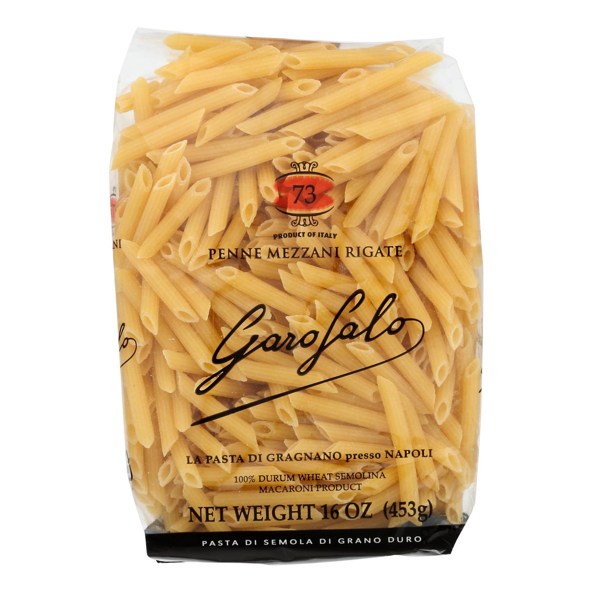 Garofalo Penne Mezzani Rigati (12-Pack, 16-Ounce Bags) - Cozy Farm
