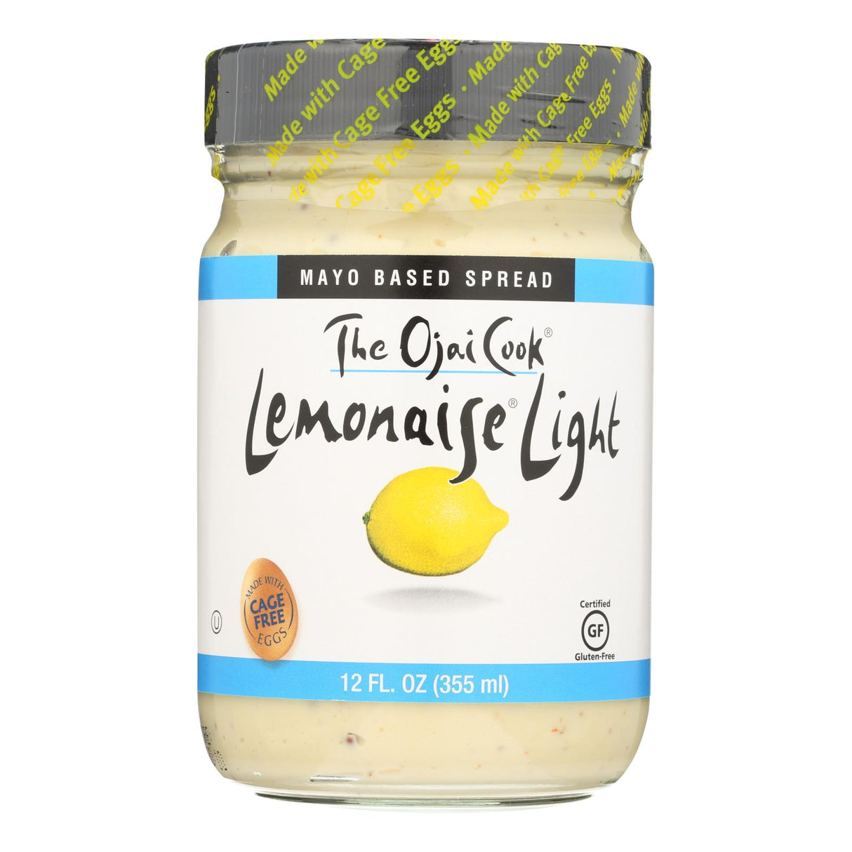 Ojai Cook All Natural Light Lemonaise Mayo (6-Pack, 12 Oz.) - Cozy Farm