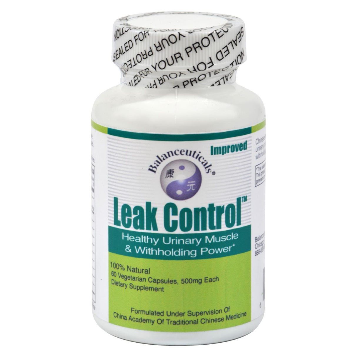 Balanceuticals Leak Control Capsules (60 Count) for Incontinence - Cozy Farm