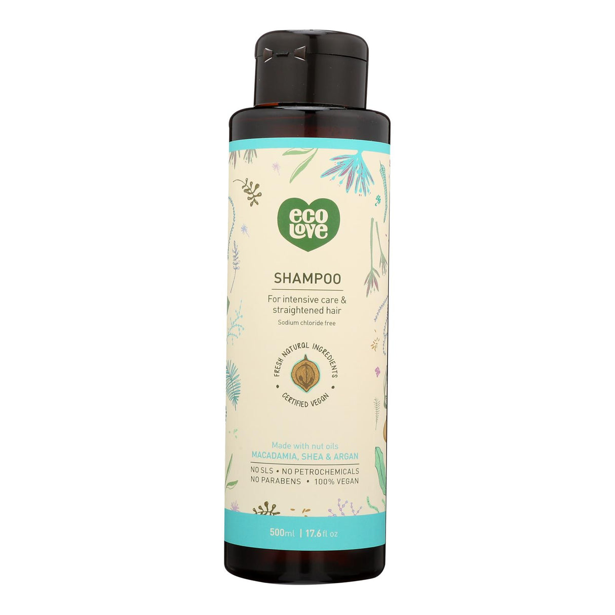Ecolove Nutrient-Rich Shampoo - 17.6 Oz. Ultra-Hydrating - Cozy Farm
