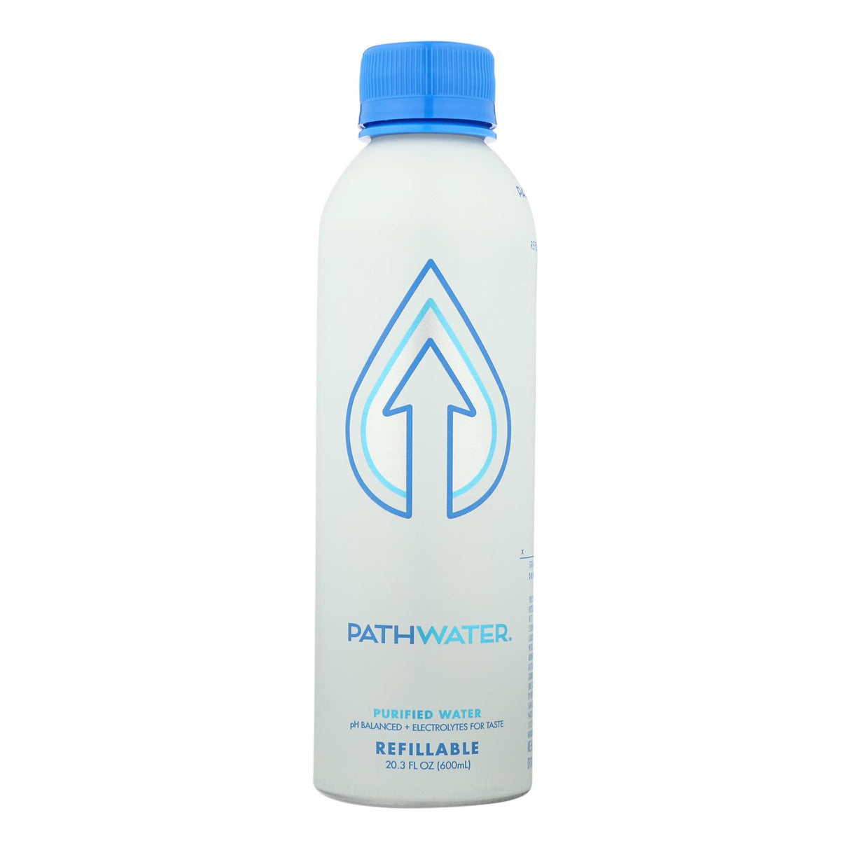 Pathwater Purified Water: Refreshment on-the-Go in Reusable Bottles (12 x 20.3 fl oz) - Cozy Farm