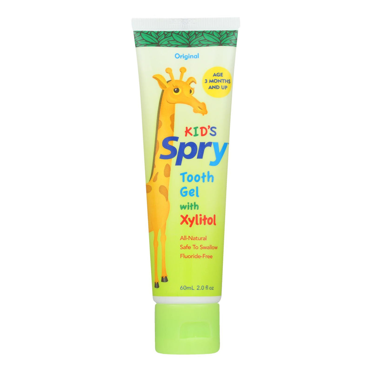 Spry Original Xylitol Tooth Gel - 2 Fl Oz. - Cozy Farm