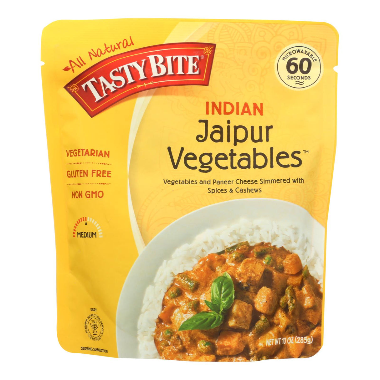 Tasty Bite Jaipur Vegetables | Indian Cuisine | 6 Pack | 10 Oz - Cozy Farm