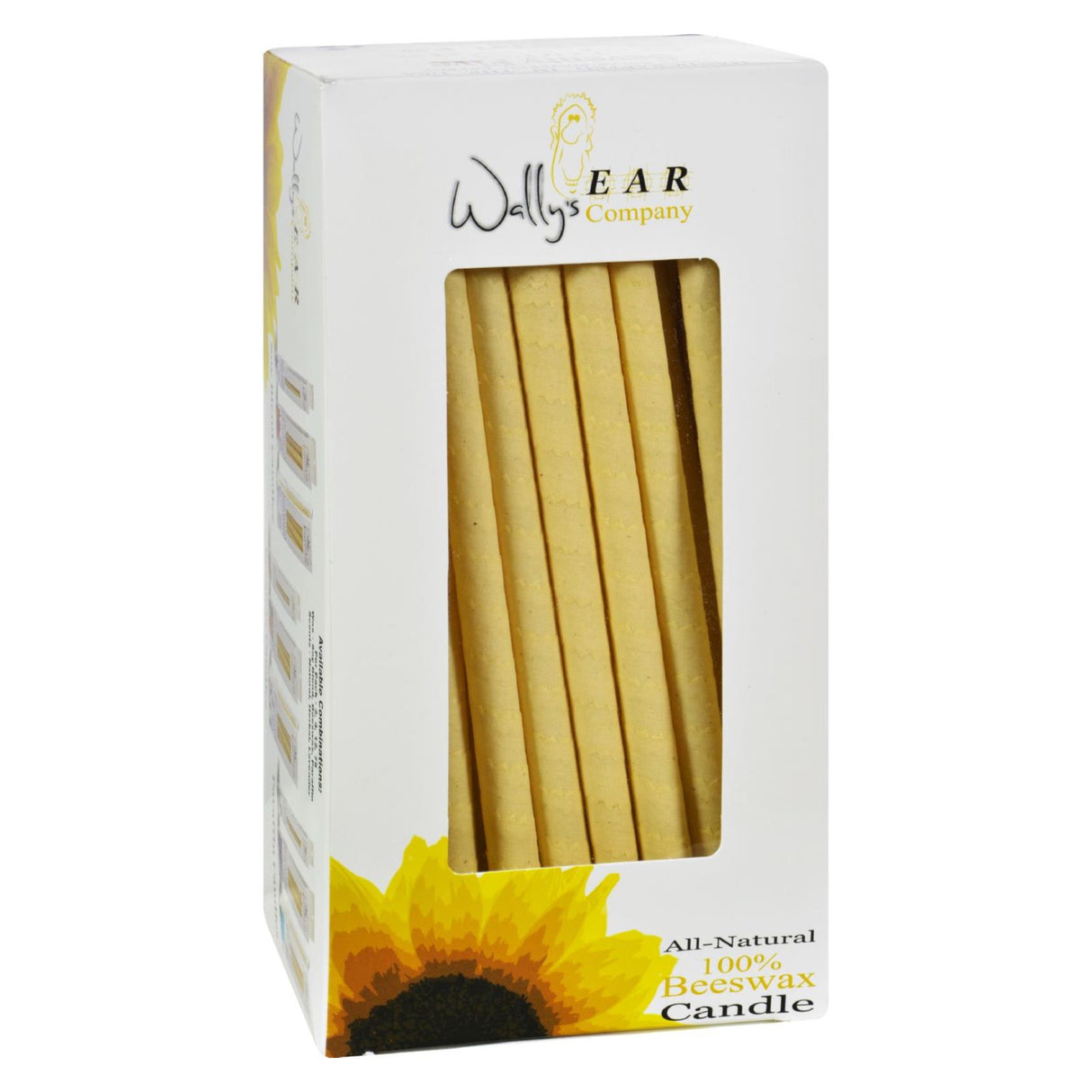 Wally's Natural Products Premium 100% Beeswax Candles (Pack of 75) - Cozy Farm