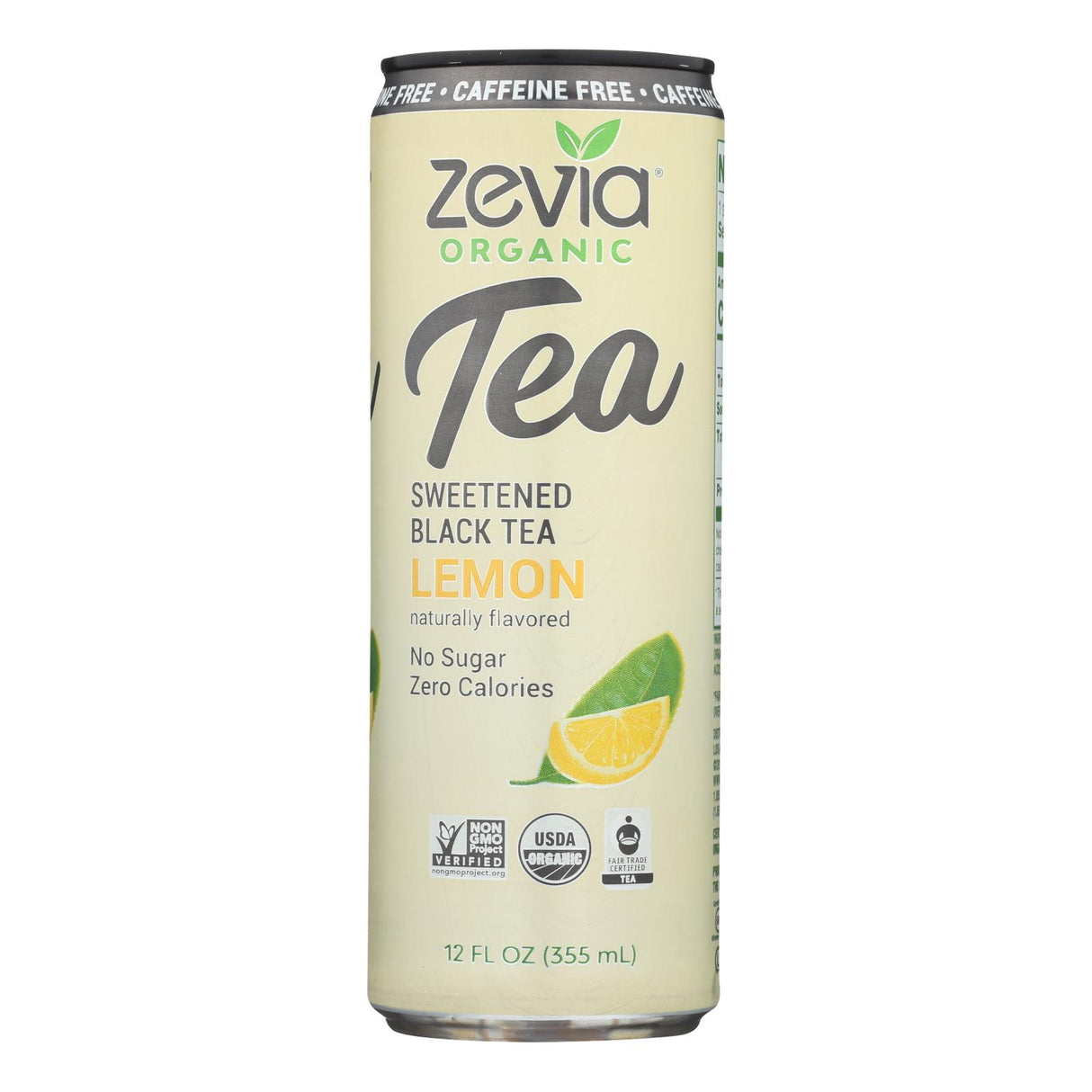 Zevia Organic Sweetened Black Tea 12-Pack, 12 Fl. Oz. Cans - Cozy Farm