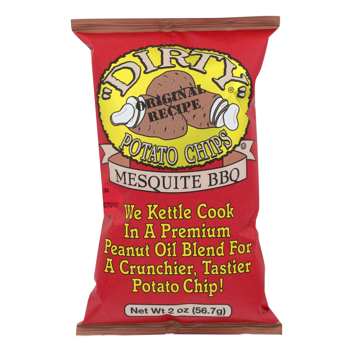 Mesquite BBQ Potato Chips, 2 Oz., Pack of 25 - Cozy Farm