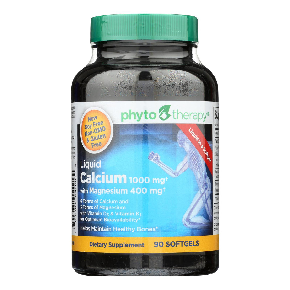 Liquid Calcium by Phyto-Therapy (90 Softgels, 1000mg) - Cozy Farm