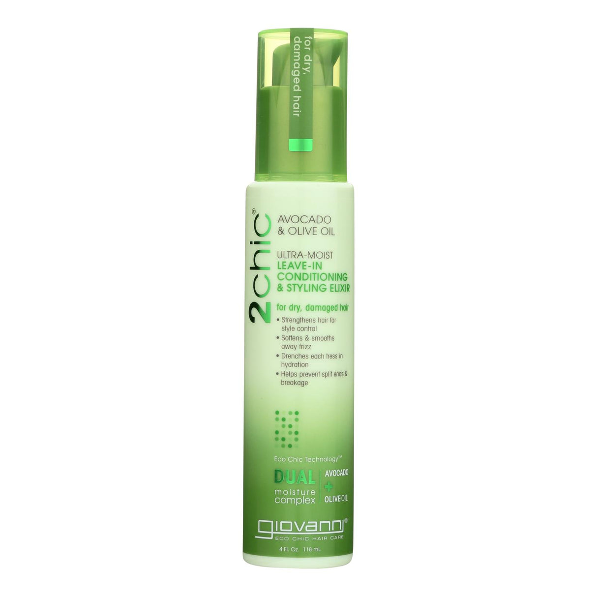 Giovanni 2chic Avocado Leave-In Conditioner - 4 Oz - Cozy Farm