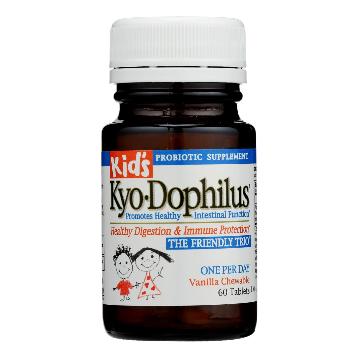 Kyolic Kids Kyo-dophilus - Children's Probiotic Support - 60 Tablets - Cozy Farm
