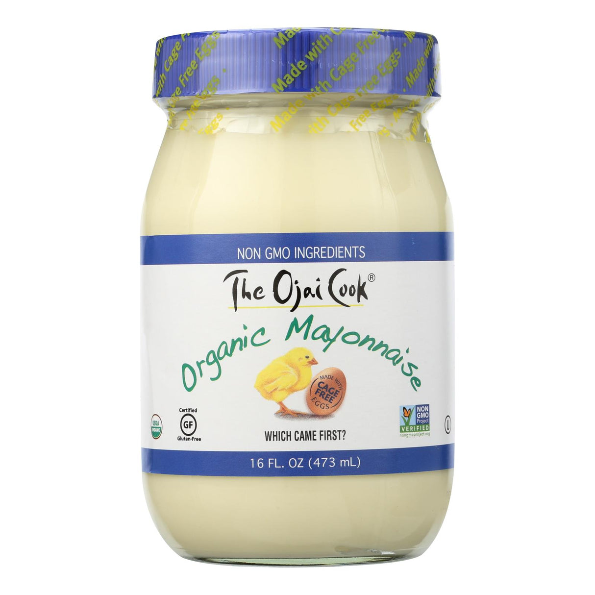 Ojai Cook Mayonnaise, Organic,16 Fl Oz. (Pack of 6) - Cozy Farm