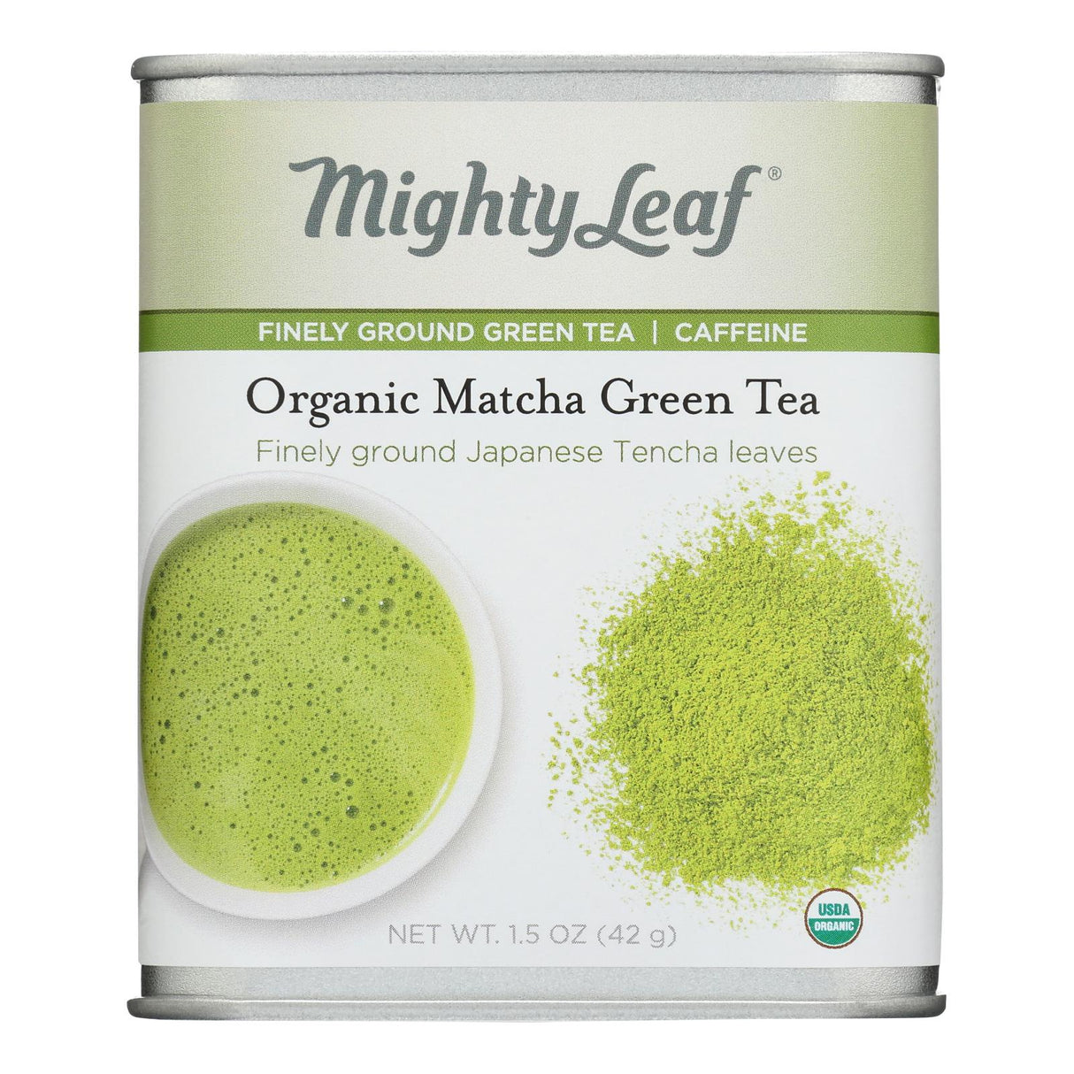 Mighty Leaf Organic Green Matcha Tea Powder (Pack of 6 - 1.5 Oz.) - Cozy Farm