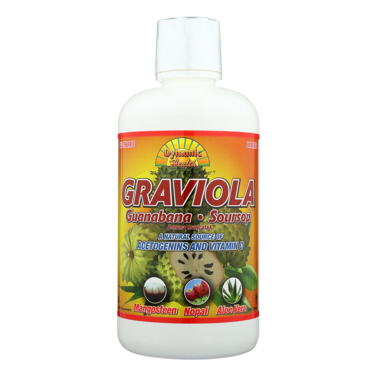 Dynamic Health Graviola Guanabana-Soursop Extract Superfruit Juice Blend (32 Oz.) - Cozy Farm