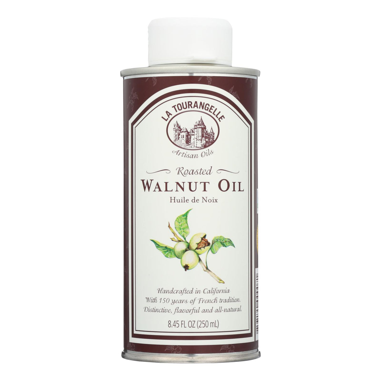 La Tourangelle Roasted Walnut Oil, 6 Pack of 250ml Bottles - Cozy Farm