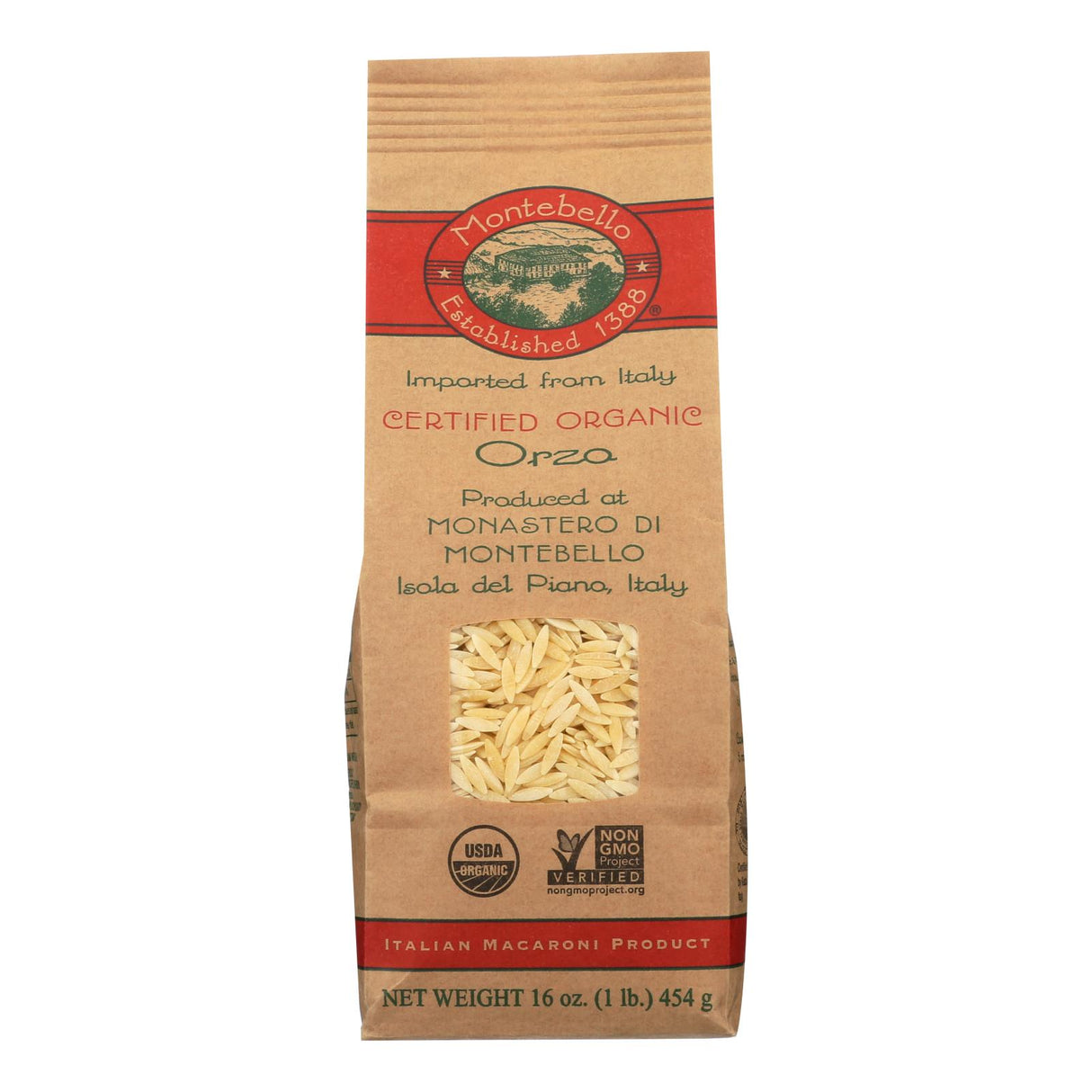 Montebello Organic Pasta, Pack of 12 Pounds - Cozy Farm