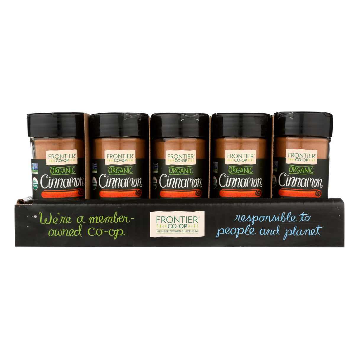 Frontier Herb Organic Ground Ceylon Cinnamon - 1.90 Oz. (Pack of 15) - Cozy Farm