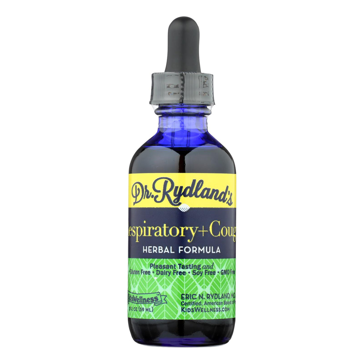 Dr. Rydland's Herbal Formula Soothing Respiratory Cough Relief (2 Fl Oz, Pack of 2) - Cozy Farm