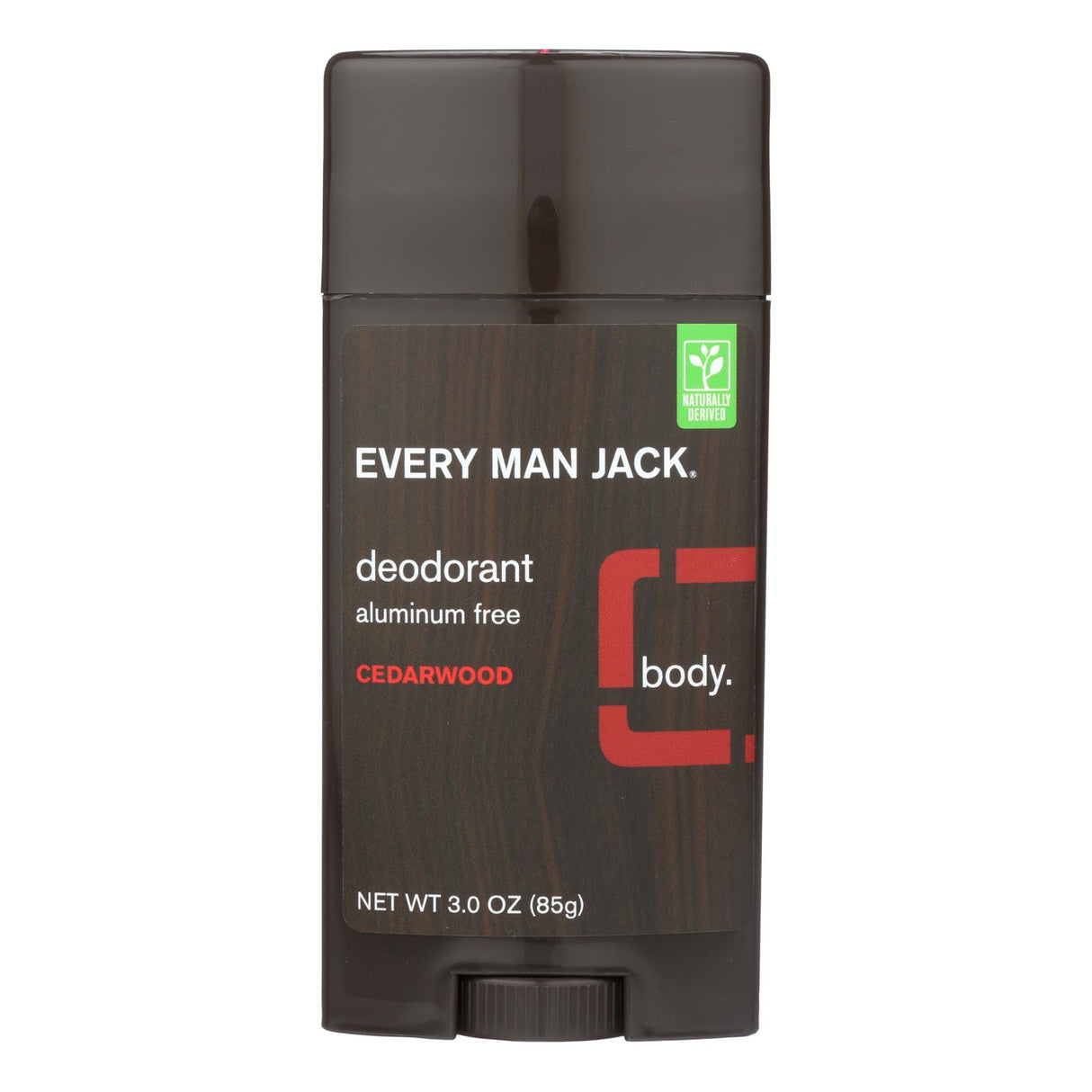 Every Man Jack Deodorant for Men - Cedarwood - Aluminum-Free - 3 Oz - Cozy Farm