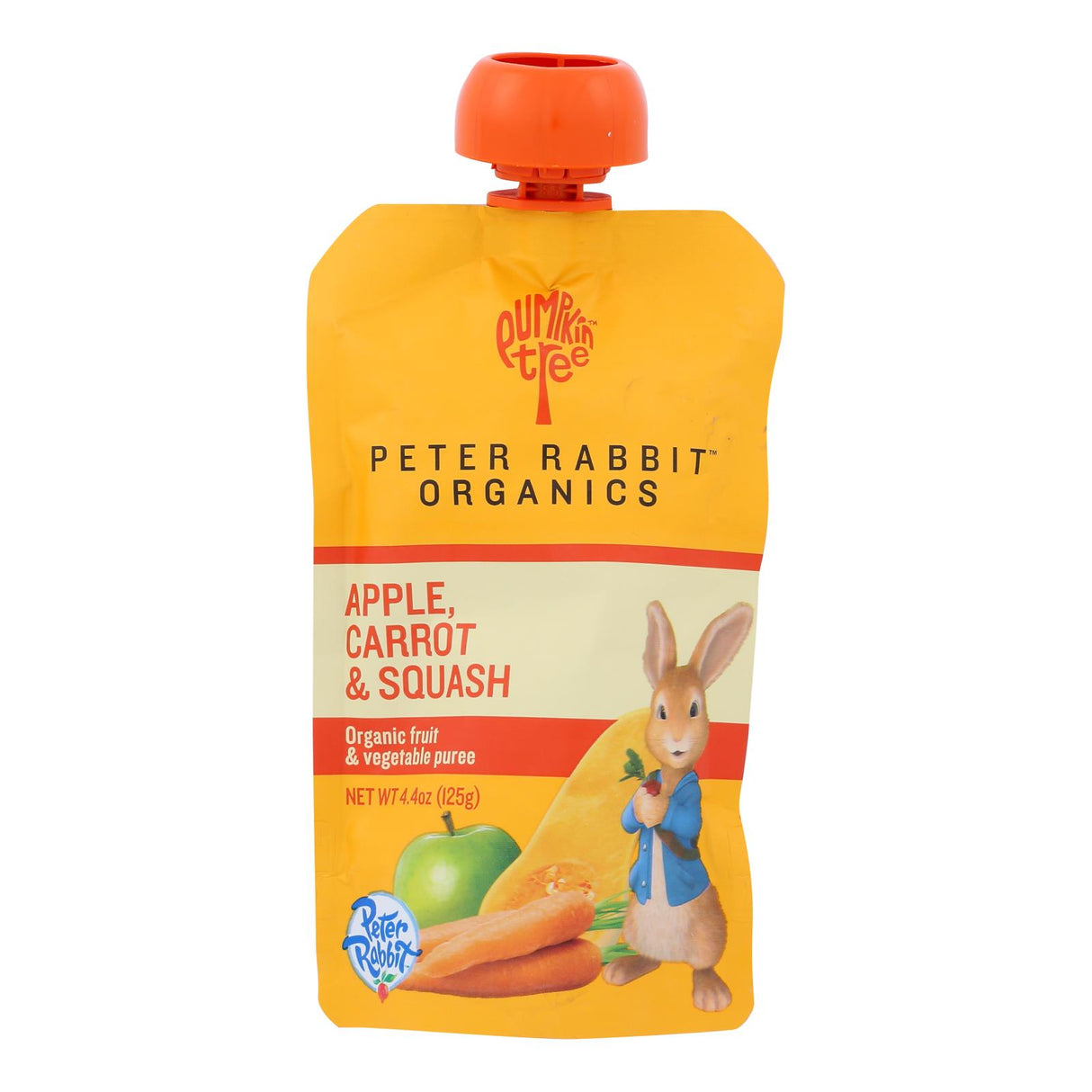 Peter Rabbit Organics Veggie Snacks: Carrot, Squash & Apple - 4.4 Oz. Pack of 10 - Cozy Farm