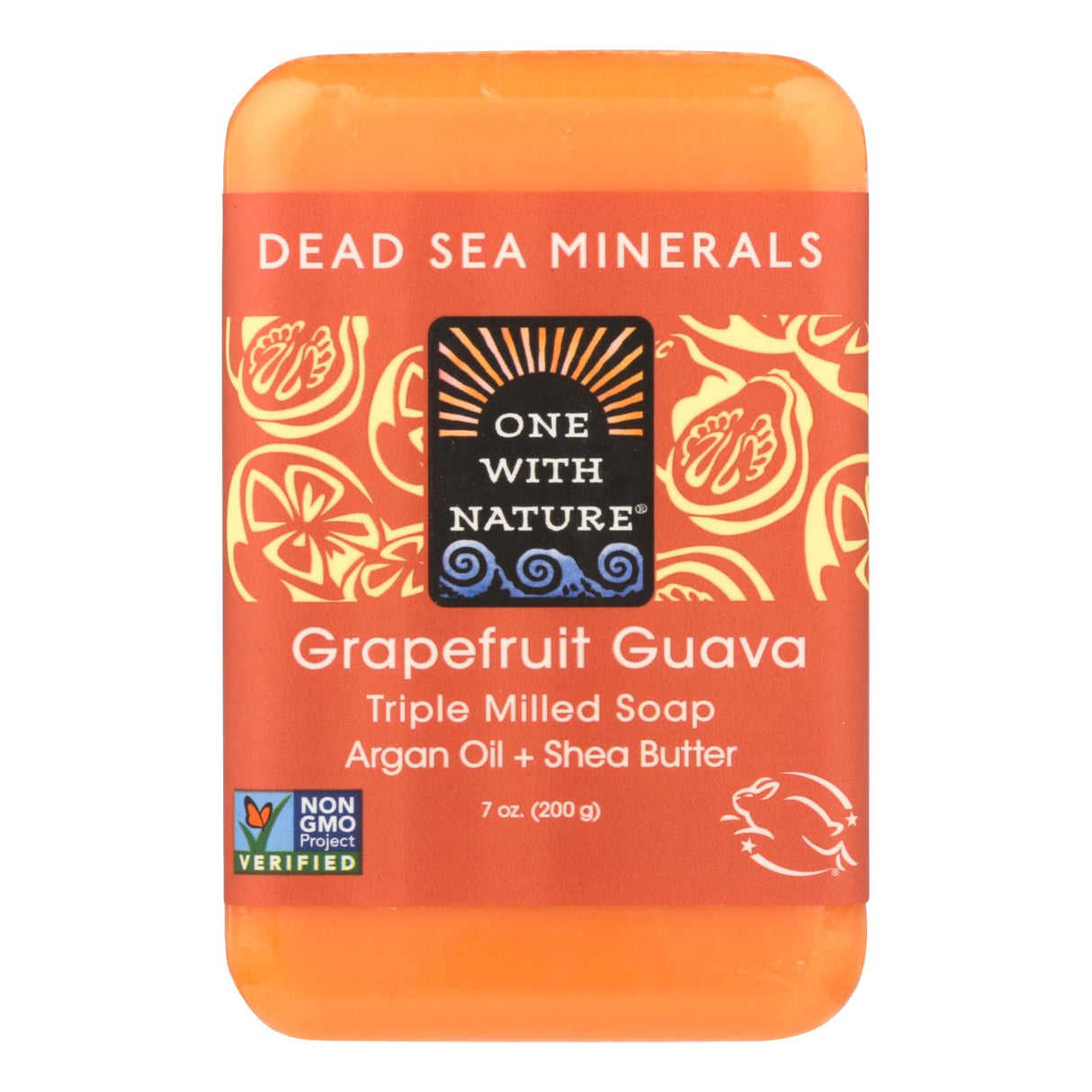 Withe Nature Triple Milled Grapefruit Guava Soap Bar - 7 Oz. - Cozy Farm