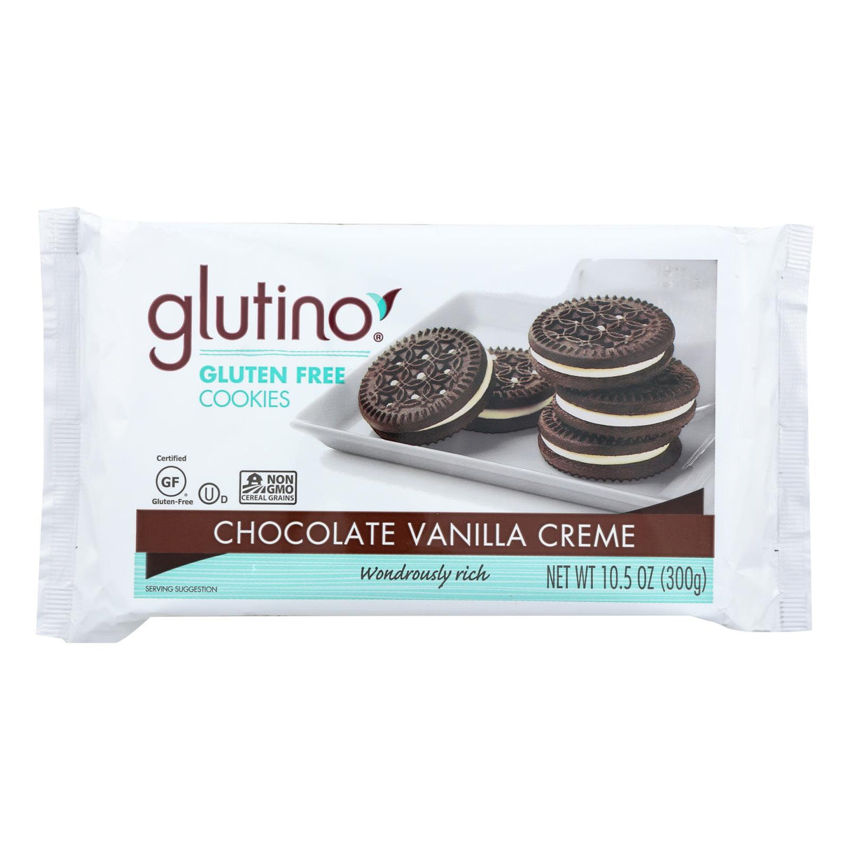 Glutino Vanilla Creme Cookies, 10.5 Ounce (Pack of 12) - Cozy Farm