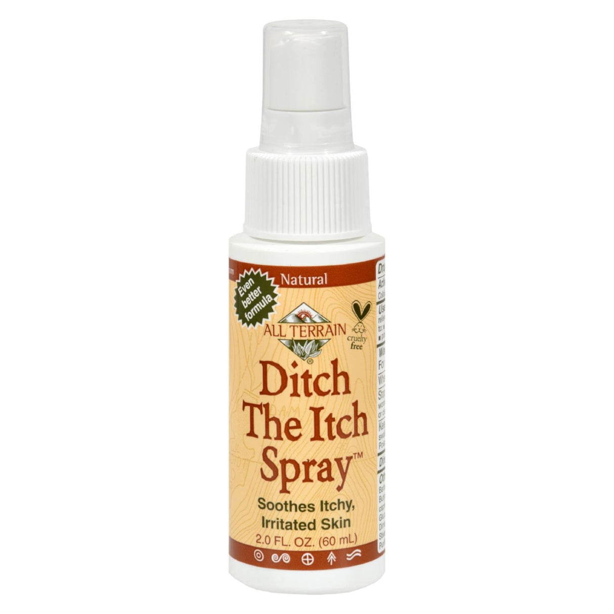 Pack of All-Terrain Ditch the Itch Spray, 2 Fl Oz. - Cozy Farm