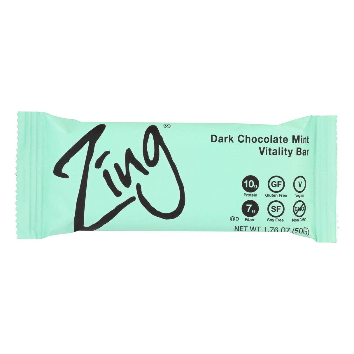 Zing Bars - Nutrition Bar - Dark Chocolate Sunflower Mint - Nut Free - 1.76 Oz Bars - Case Of 12 - Cozy Farm