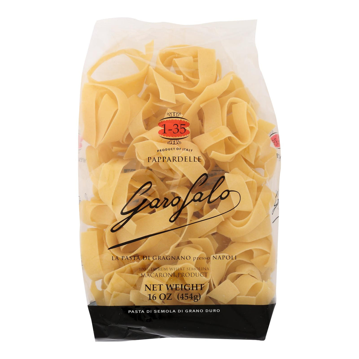 Garofalo Pappardelle Pasta: Authentic Italian Taste (Pack of 12 - 16oz) - Cozy Farm