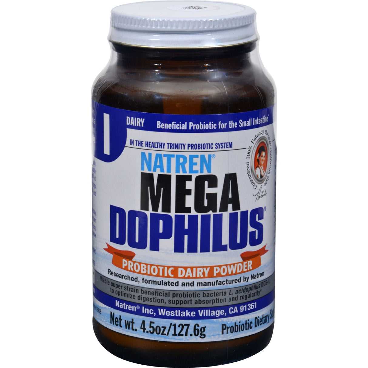 Natren Mega Dophilus Dairy Probiotic, 4.5 Oz - Cozy Farm