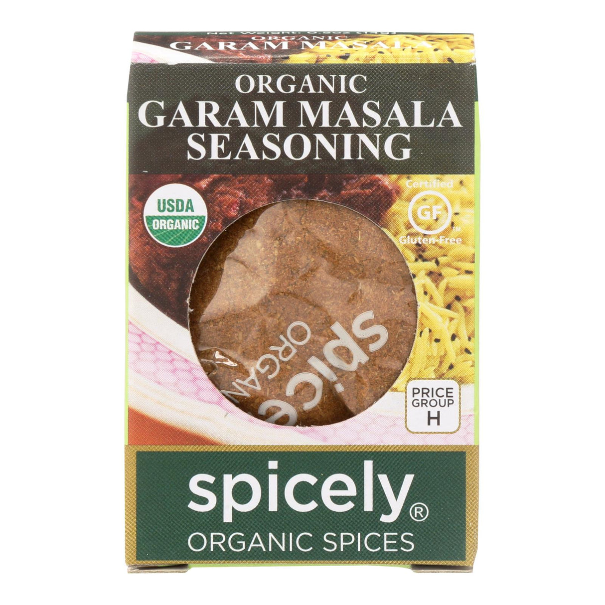 Spicely Organics Organic Garam Masala Seasoning, 0.5 Oz (Pack of 6) - Cozy Farm
