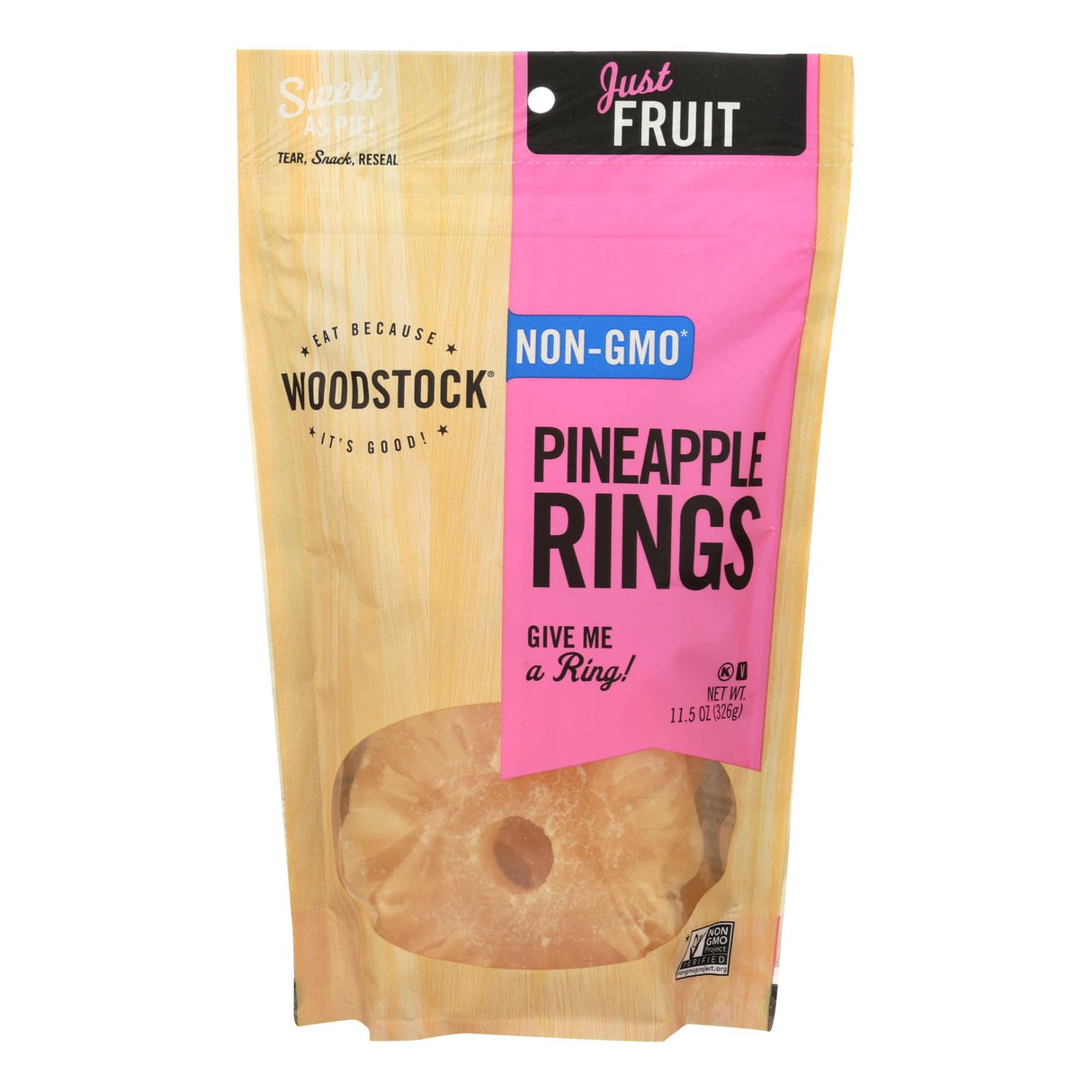 Woodstock Sweetened Pineapple Slices in 100% Pineapple Juice (Pack of 8 - 11.5 Oz.) - Cozy Farm