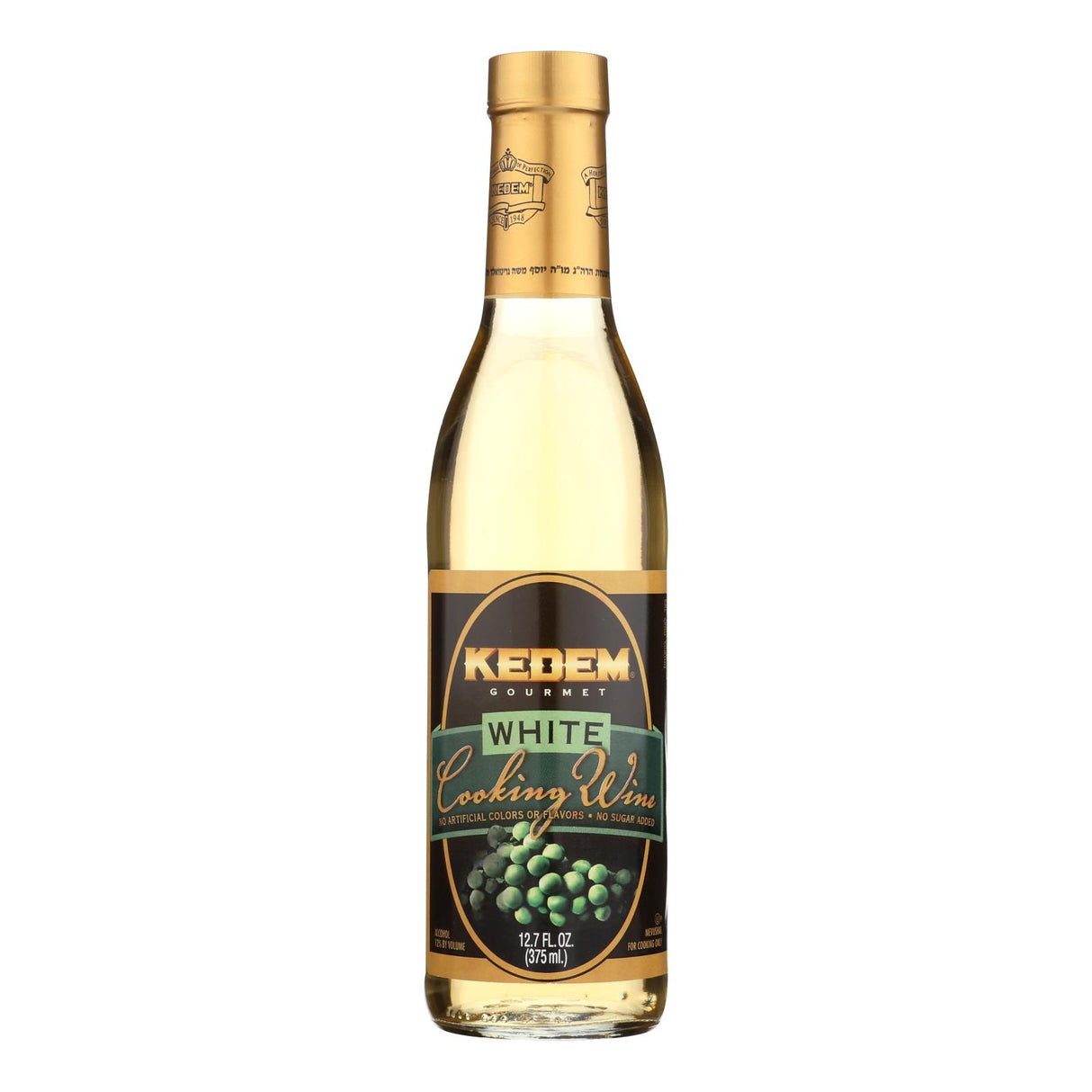 Kedem Cooking White Wine (Pack of 12 - 12.7 Fl Oz) - Cozy Farm