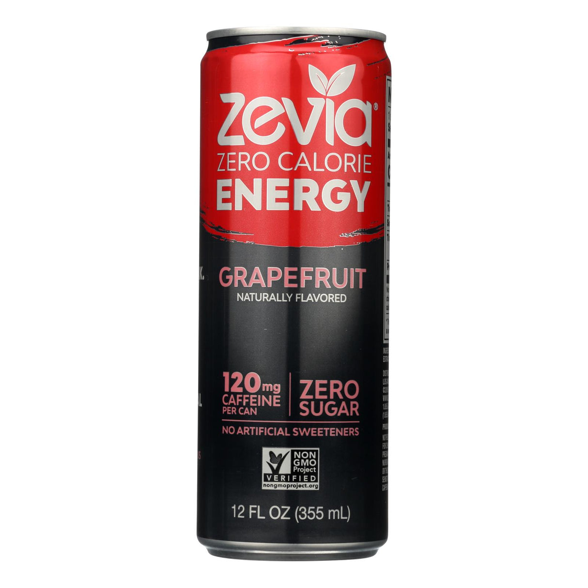 Zevia Grapefruit Energy Drink, Zero Calorie, 12 Fl Oz (Case of 12) - Cozy Farm