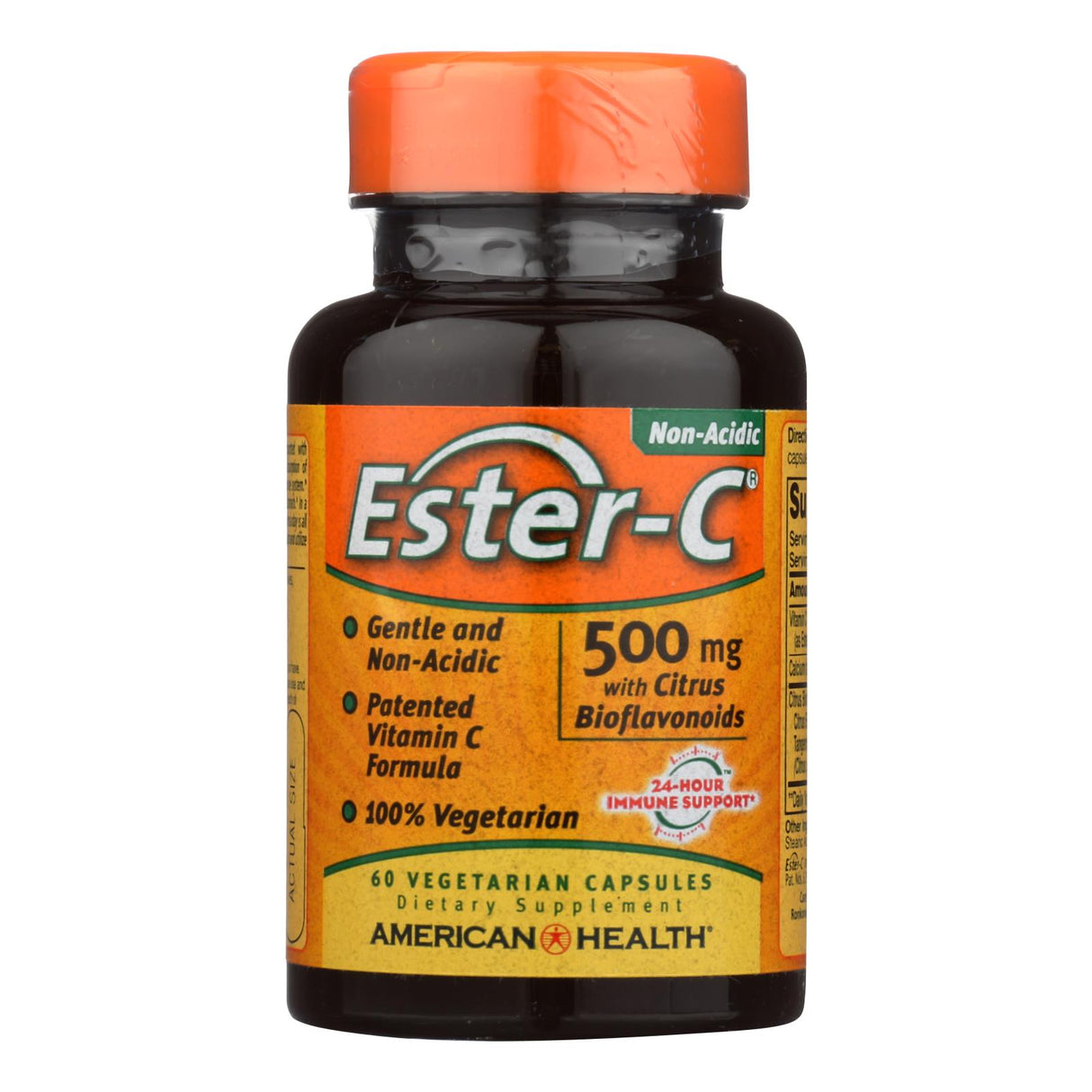 Ester-C 500 mg with Citrus Bioflavonoids by American Health (Vegetarian Capsules) - Cozy Farm