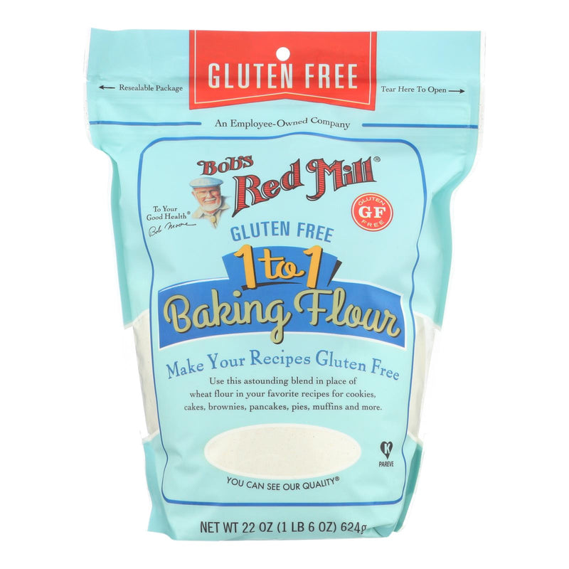 Bob's Red Mill Gluten-Free 1-to-1 Baking Flour (Pack of 4 - 22 oz.) - Cozy Farm 