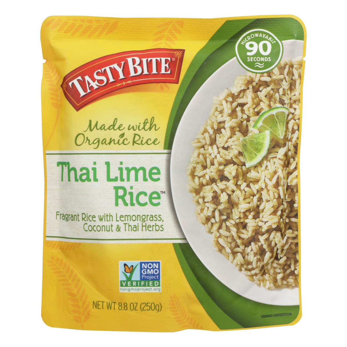 Tasty Bite Thai Lime Jasmine Rice (Pack of 6 - 8.8 Oz) - Cozy Farm
