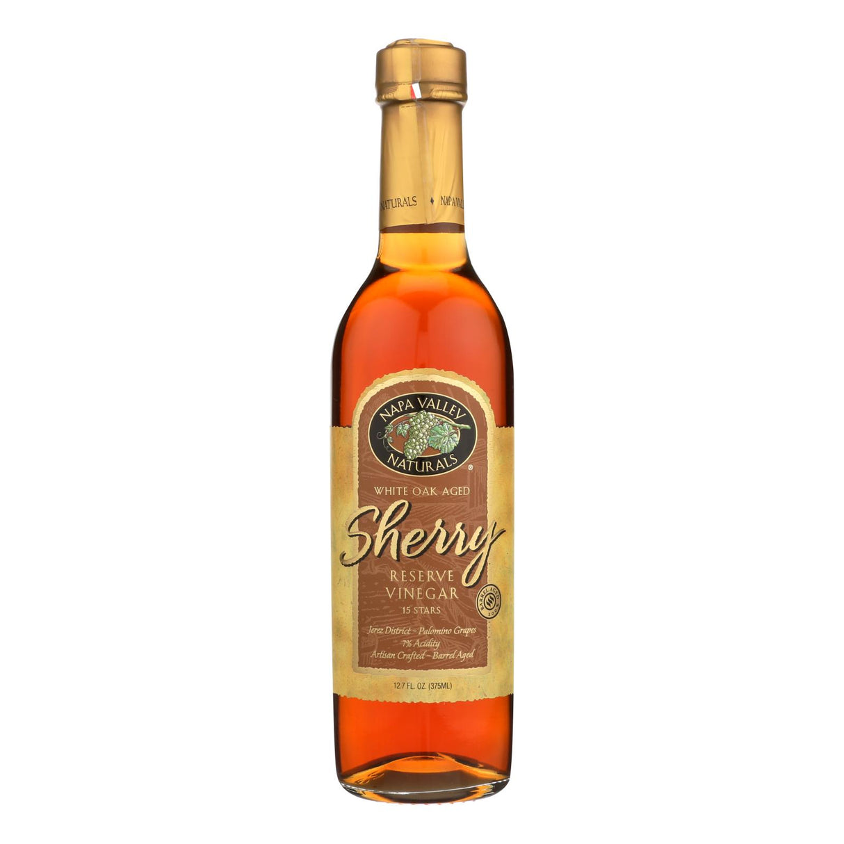 Napa Valley Naturals Aged 15 Year Sherry Vinegar 12.7 Fl Oz (Pack of 12) - Cozy Farm