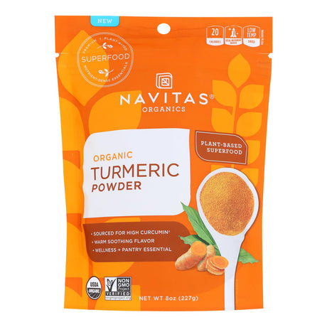 Navitas Organics Certified Organic Turmeric Powder (8 Oz, Pack of 6) - Cozy Farm 