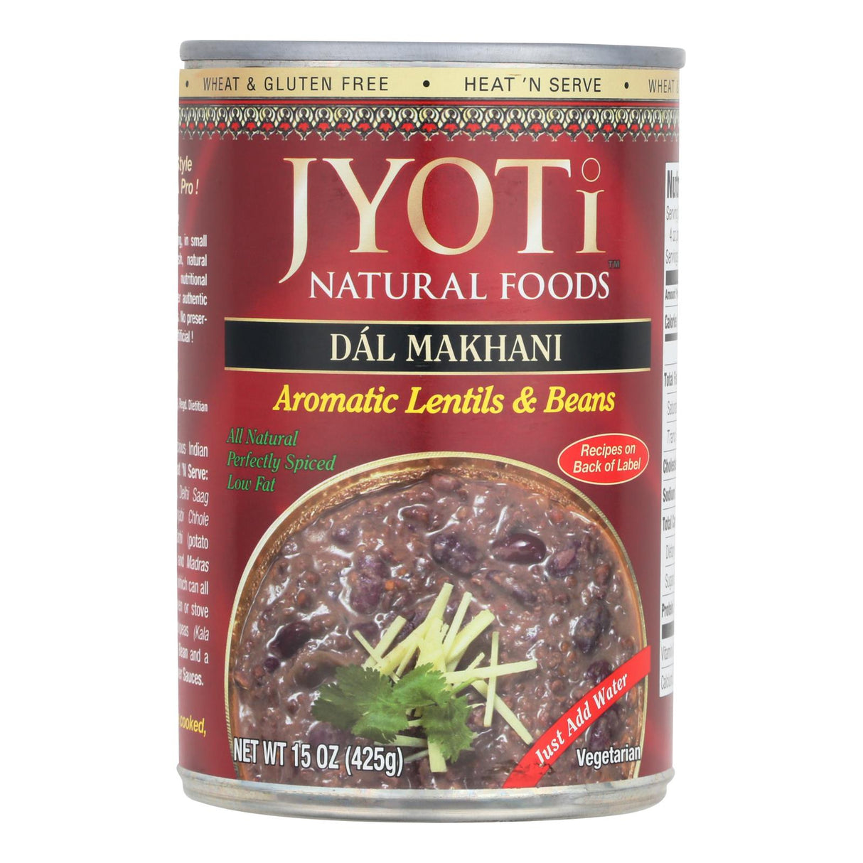 Jyoti Cuisine India Dal Makhani, 12x15 Ounces - Cozy Farm