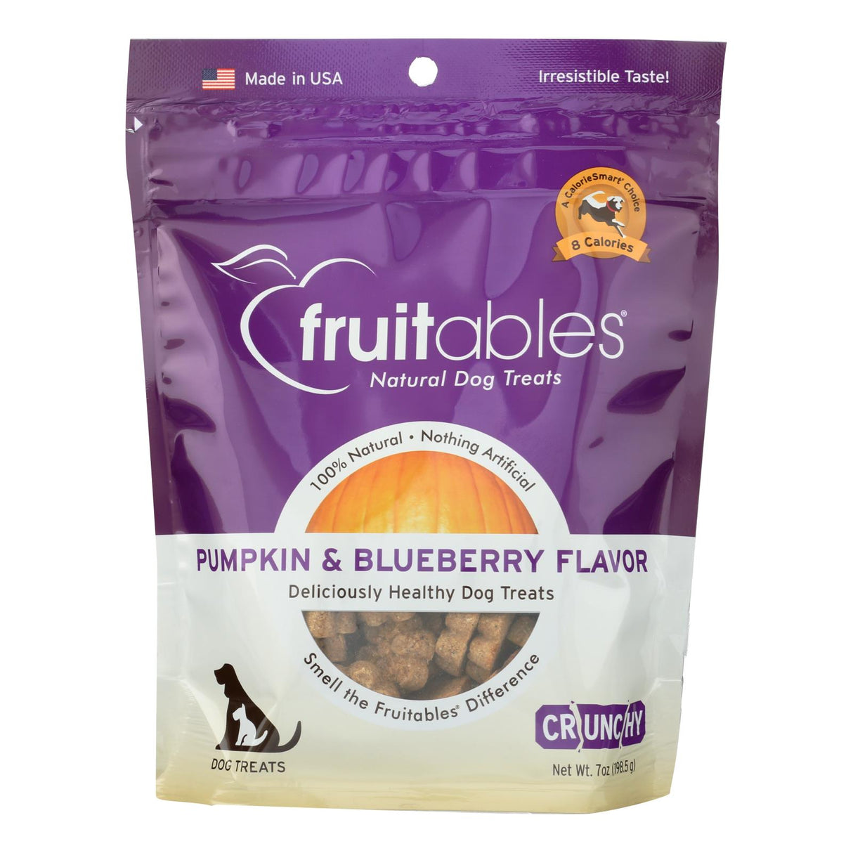 Fruitables Skinny Minis Dog Treats - Pumpkin & Berry Flavor - 56 Oz. (Pack of 8) - Cozy Farm