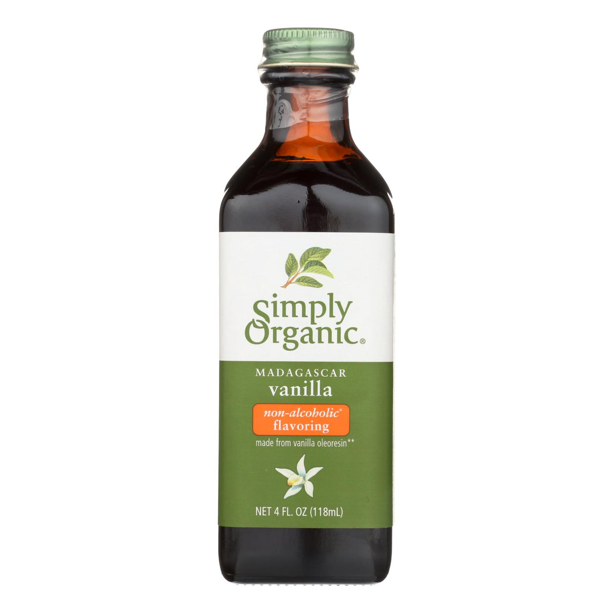 Simply Organic Vanilla Flavoring - 4 Oz, Pack of 6 - Cozy Farm